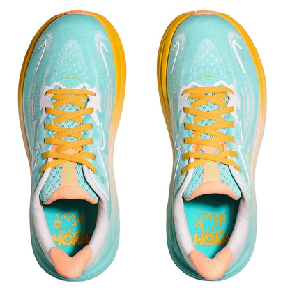 Hoka Clifton 10 Running Shoes - Mens - Blue Spark/White