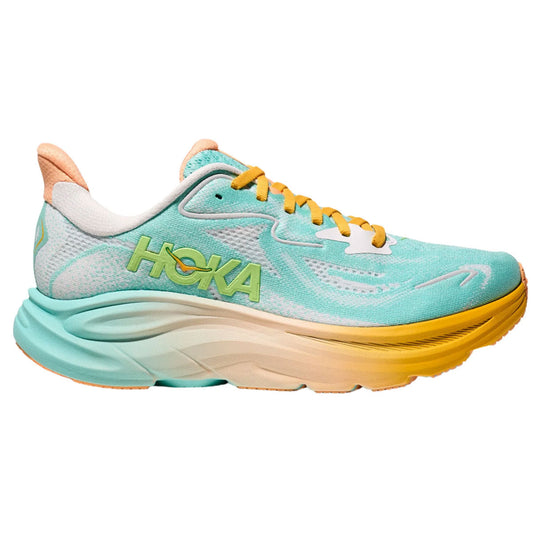 Hoka Clifton 10 Running Shoes - Mens - Blue Spark/White