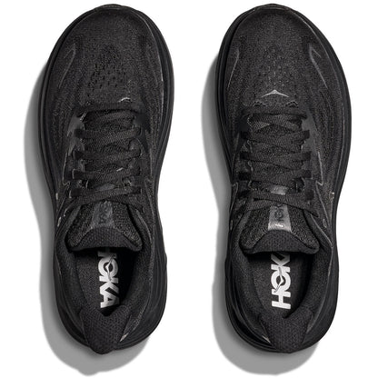 Hoka Clifton 10 Running Shoes - Mens - Black/Black