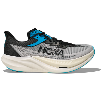 Buty do biegania Hoka U Rocket X3 - męskie - biało-czarne