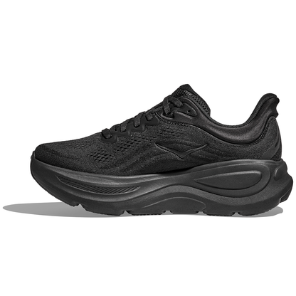 Hoka Bondi 9 Wide Fit Running Shoes - Mens - Black
