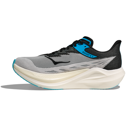 Buty do biegania Hoka U Rocket X3 - męskie - biało-czarne