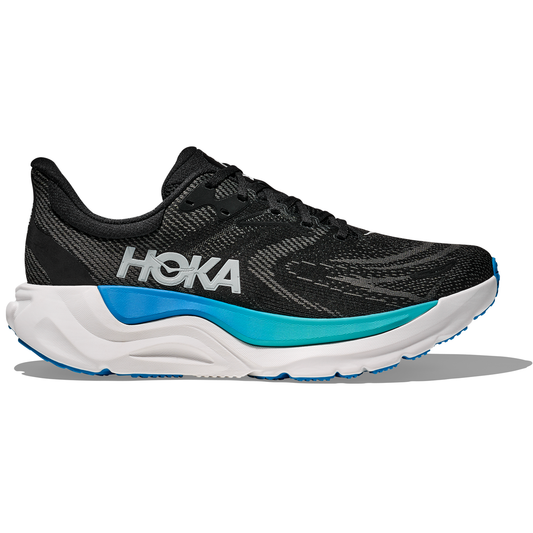 Hoka Arahi 8 Running Shoes - Mens - Black/Skyward Blue