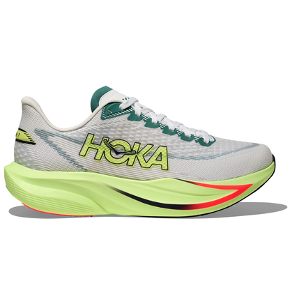 Hoka Mach 7 Running Shoes - Mens - Frost/Neon Yuzu
