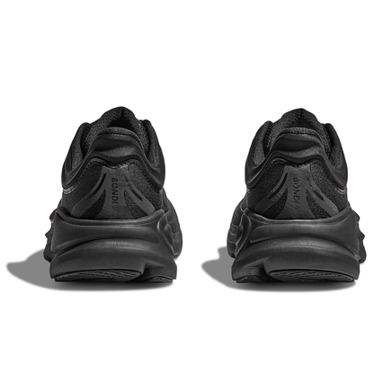 Hoka Bondi 9 Wide Fit Running Shoes - Mens - Black