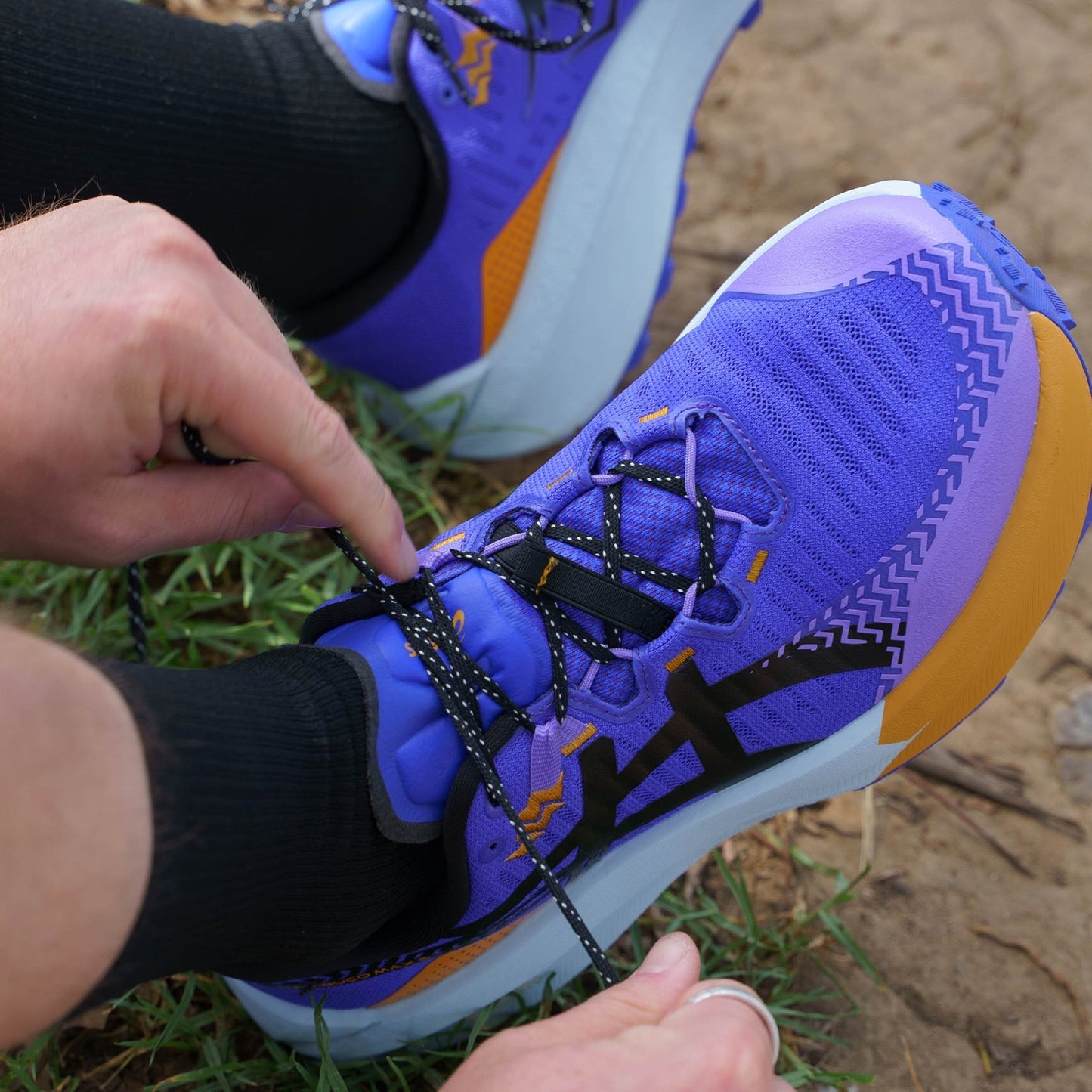 Męskie buty do biegania w terenie ASICS Trabuco Max 5